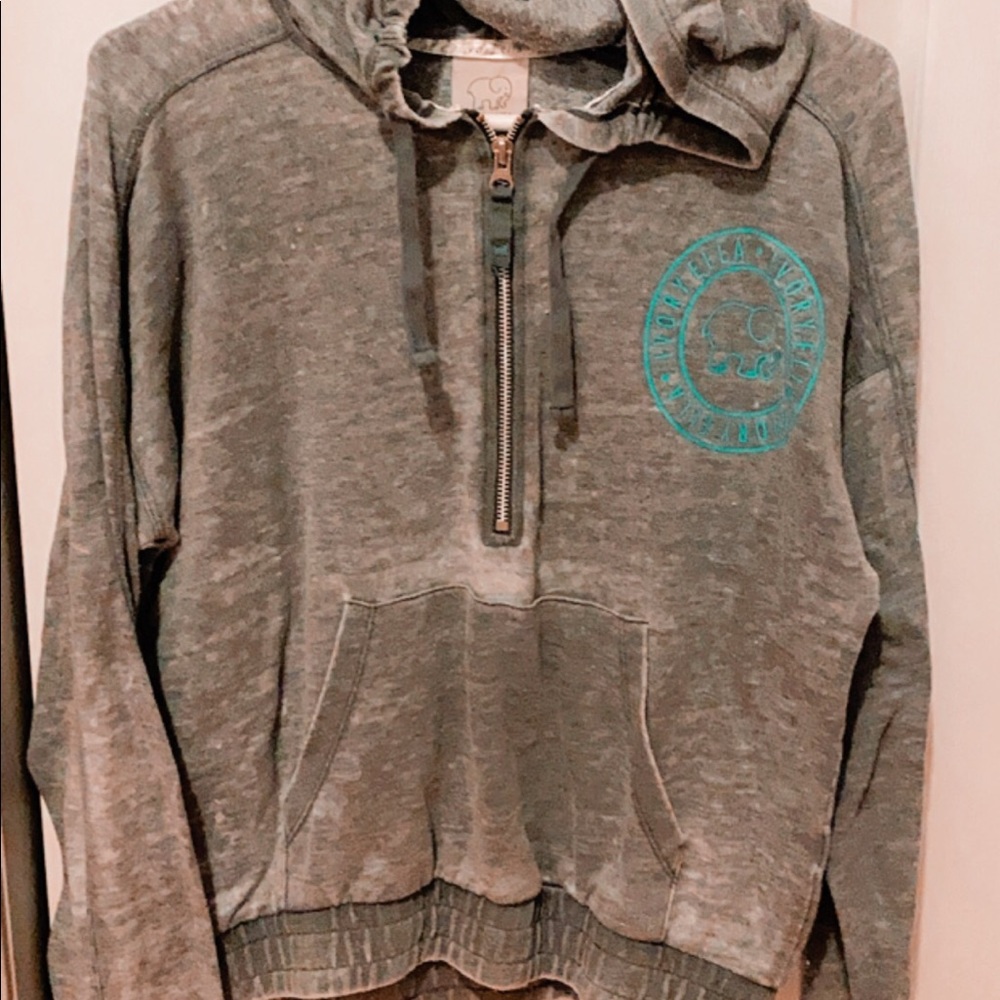 Ivory Ella half zip up